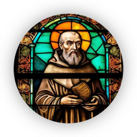 São João de Deus: Fundador da Ordem Hospitaleira, dedicado aos enfermos.