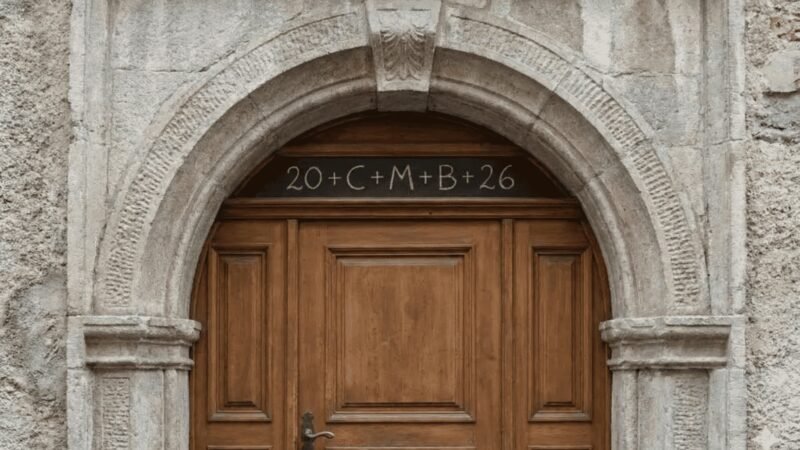 A Bênção do Giz na Epifania do Senhor