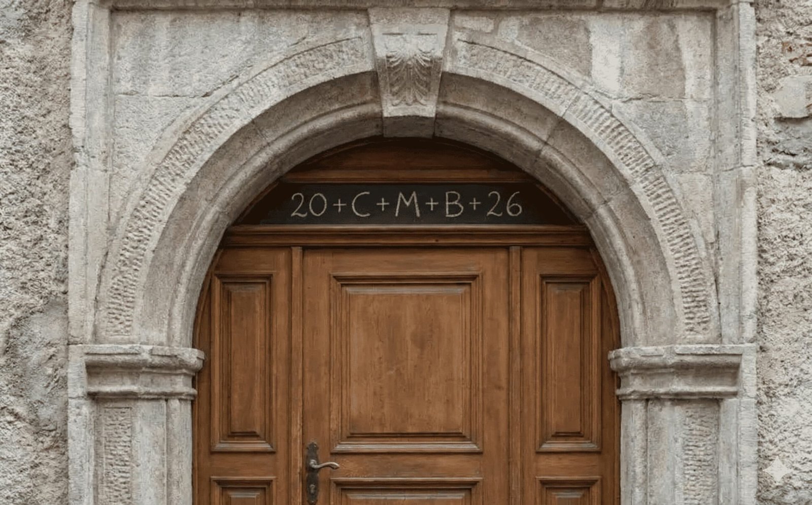 Porta com Benção do Giz